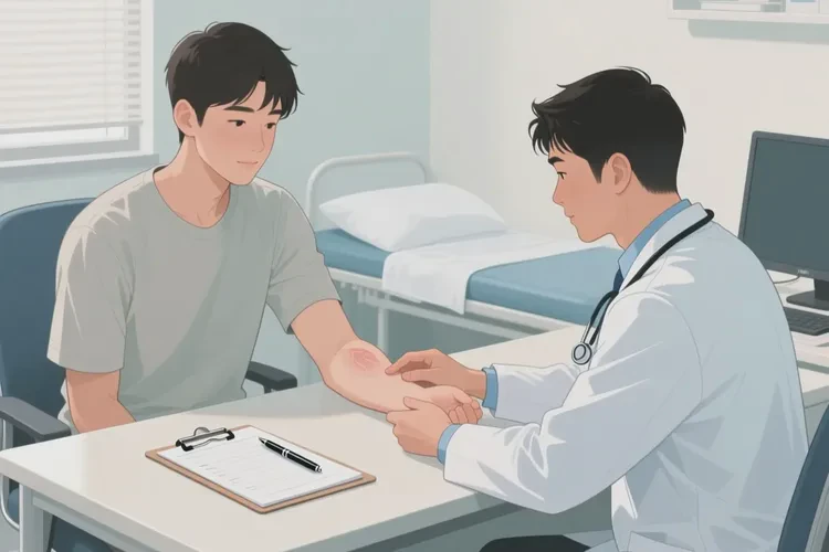 青年人手上容易長濕疹能靠自己自愈嗎(圖4)