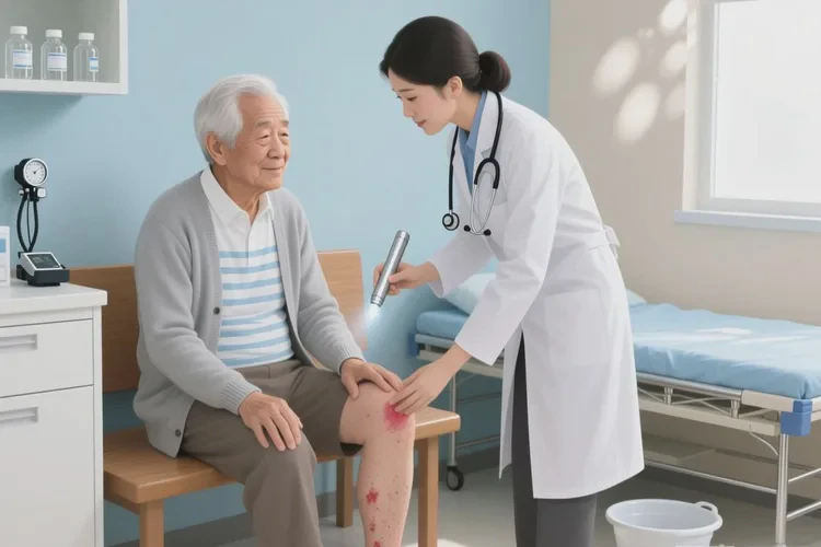 老年人小腿上容易起湿疹能靠自己自愈吗(图2)