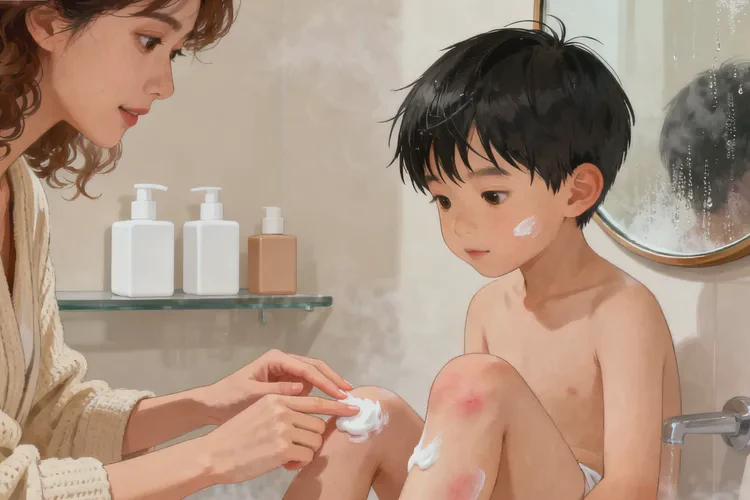 小學(xué)生身上偶爾長濕疹能靠自己自愈嗎(圖1)