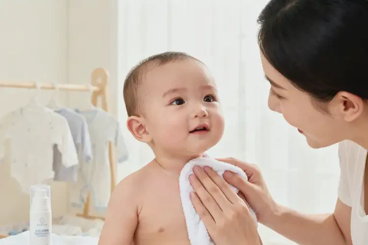 嬰兒脖子偶爾起濕疹可以治好嗎(圖3)