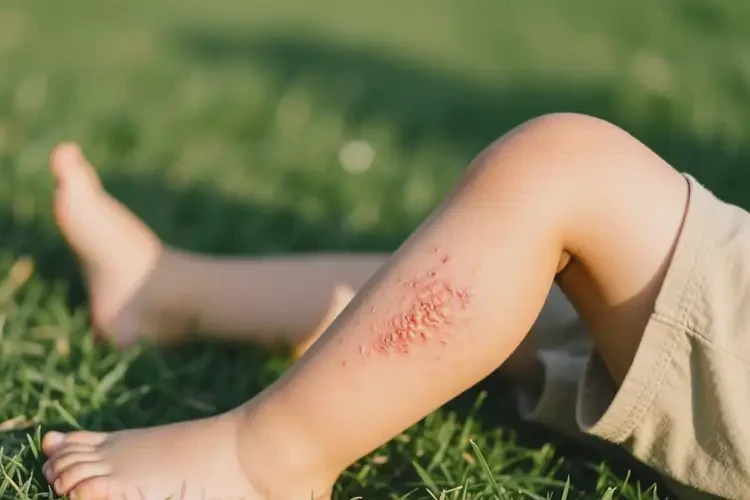 小孩小腿偶爾起濕疹可以治好嗎(圖3)