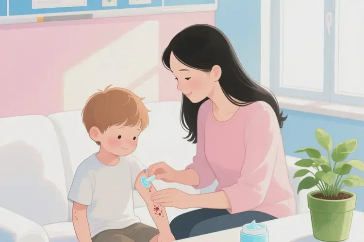 少兒身上經(jīng)常起濕疹可以治好嗎(圖4)