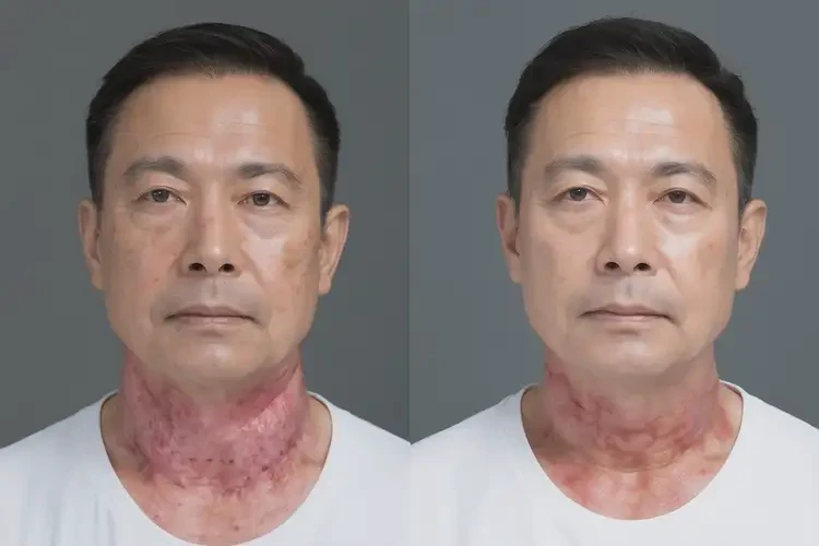 男生脖子出現濕疹可以治好嗎(圖1)