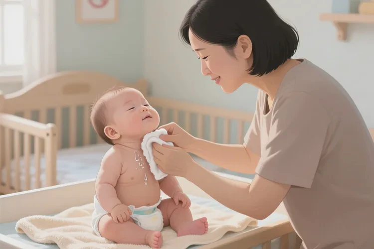 兒童脖子上起濕疹可以治愈嗎(圖1)