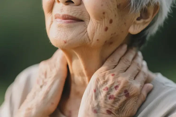 老人脖子經(jīng)常長濕疹可以治好嗎(圖1)