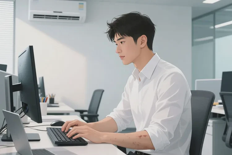 男人身上起濕疹能靠自己自愈嗎(圖4)