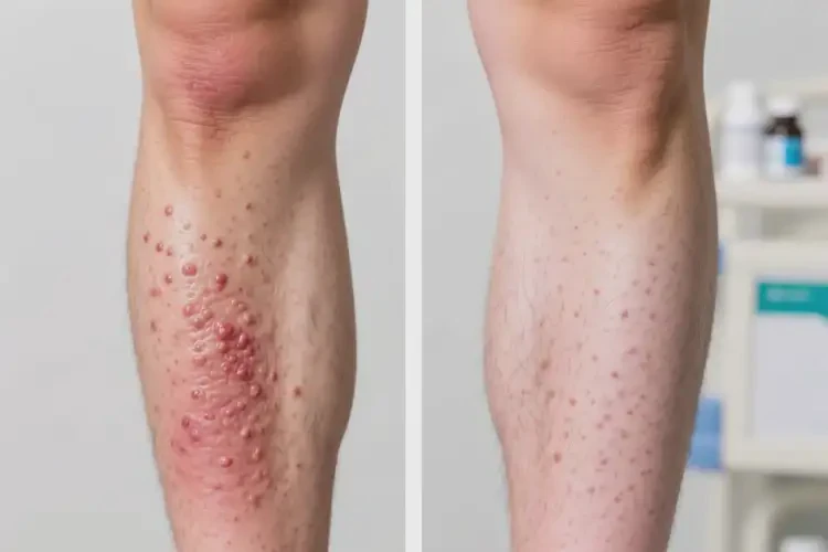 男性小腿長濕疹可以治好嗎(圖4)
