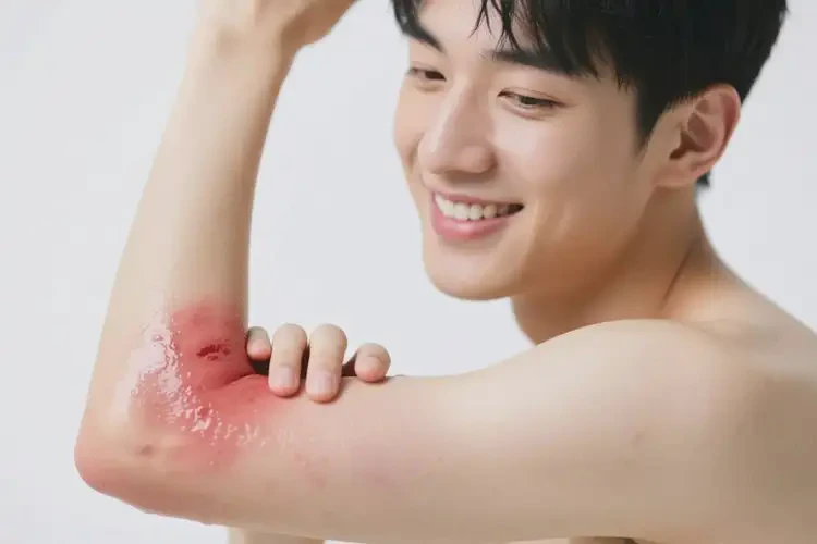 男生手臂起濕疹可以治好嗎(圖2)