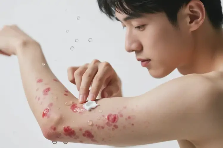 青年人手臂容易起濕疹可不可以根治(圖1)