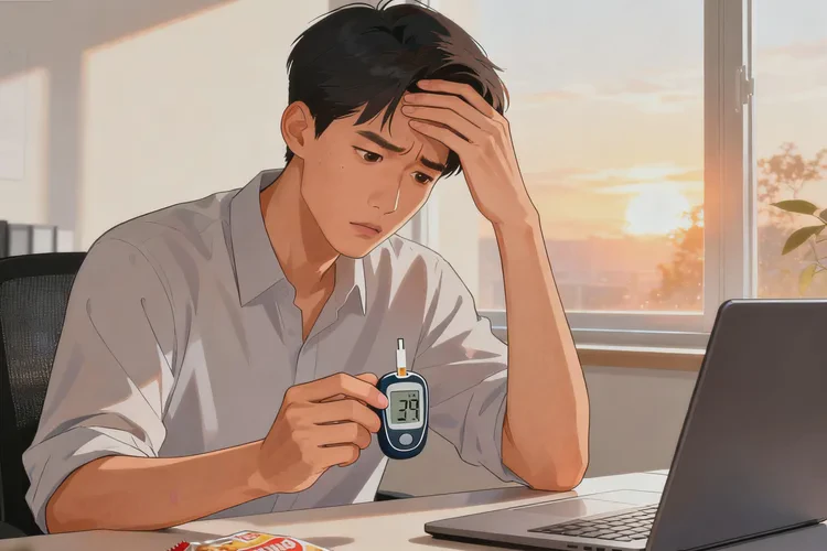 27歲下午血糖12點(diǎn)6是怎么回事(圖1)