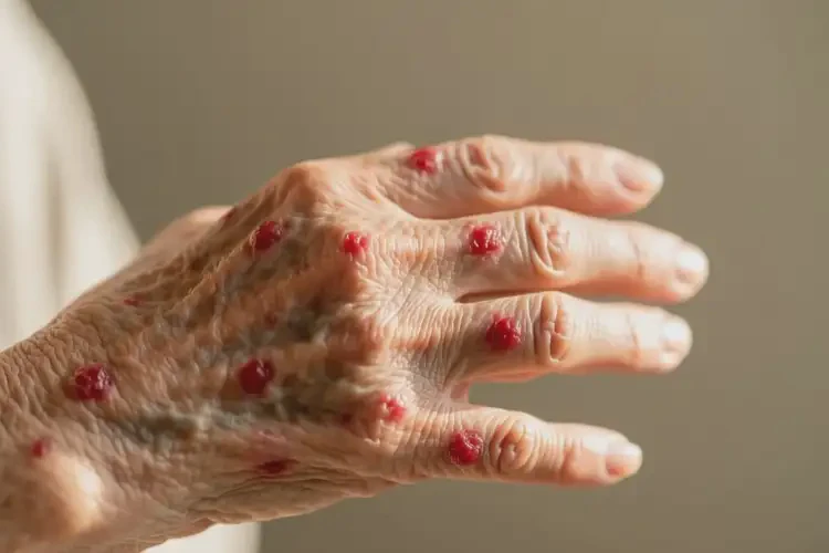 老人全身出現(xiàn)濕疹可以治好嗎(圖4)