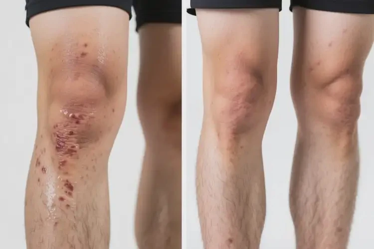 男生大腿容易長濕疹可以治好嗎(圖1)