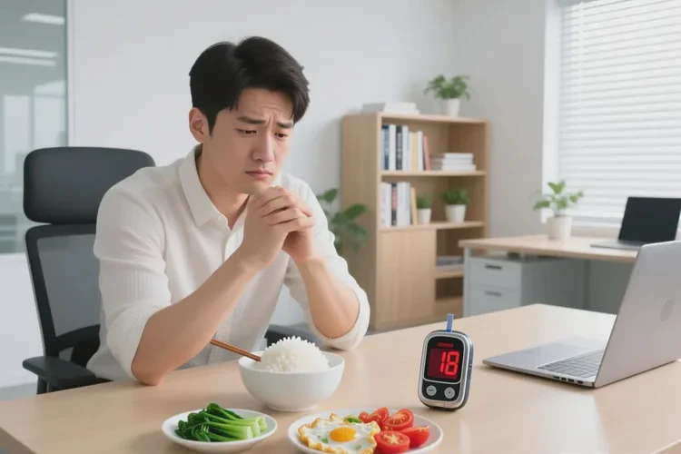 28歲中餐血糖21.7是怎么回事(圖1)