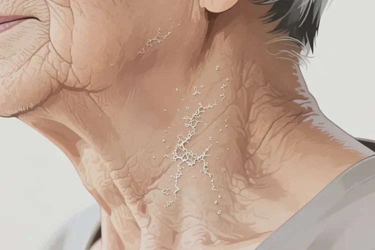 老年人脖子出現(xiàn)濕疹能靠自己自愈嗎(圖2)