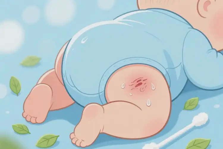 新生兒屁股上有濕疹可不可以根治(圖2)