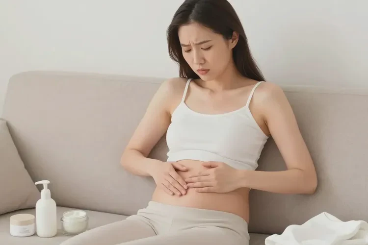 女人肚子上經(jīng)常起濕疹能靠自己自愈嗎(圖1)