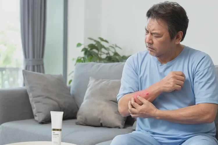 男人全身起濕疹能靠自己自愈嗎(圖1)