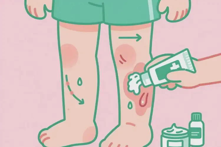 少兒四肢容易長濕疹可以治好嗎(圖3)