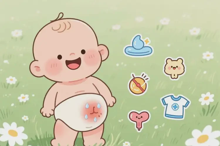 寶寶肛周經(jīng)常起濕疹可以治好嗎(圖1)