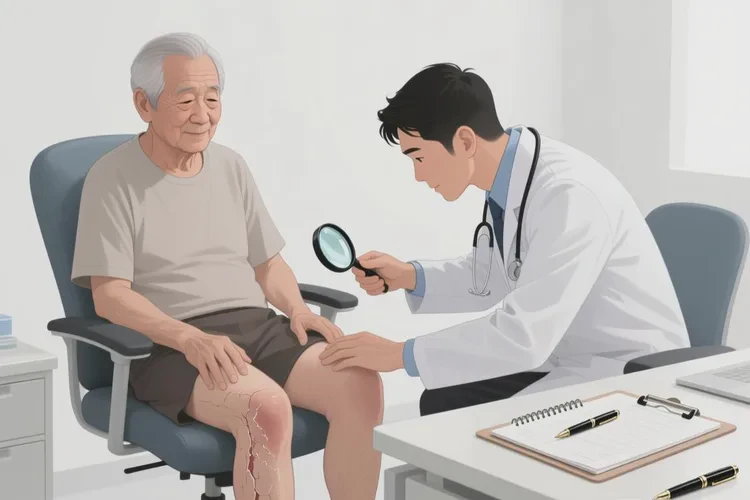 高齡老人大腿偶爾起濕疹能靠自己自愈嗎(圖4)