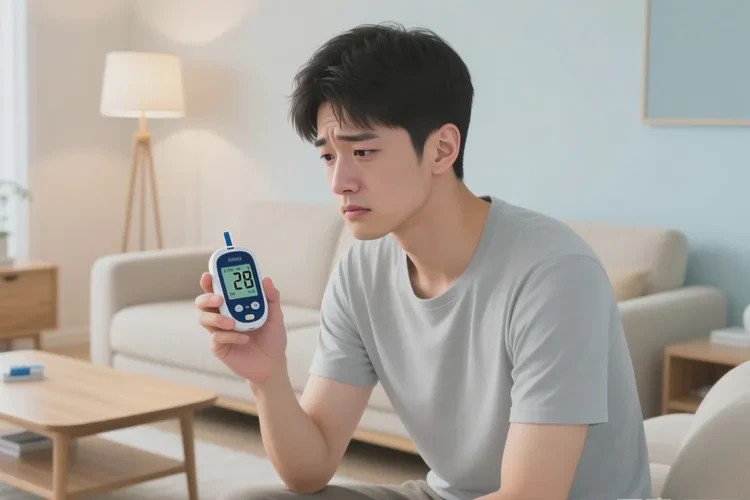 28歲晚餐血糖15點4是怎么回事(圖1)