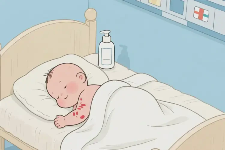 嬰兒身上起濕疹可以治好嗎(圖3)