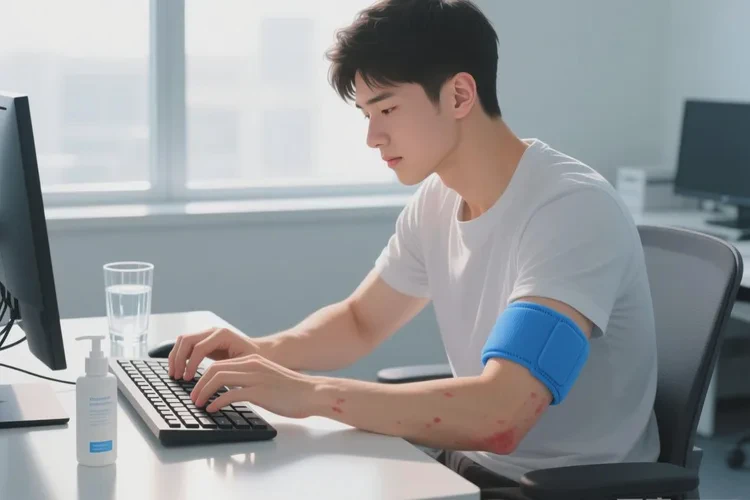 男人全身偶爾長濕疹能靠自己自愈嗎(圖2)