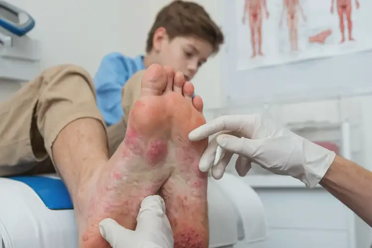 大學(xué)生腳上經(jīng)常起濕疹可以治好嗎(圖4)