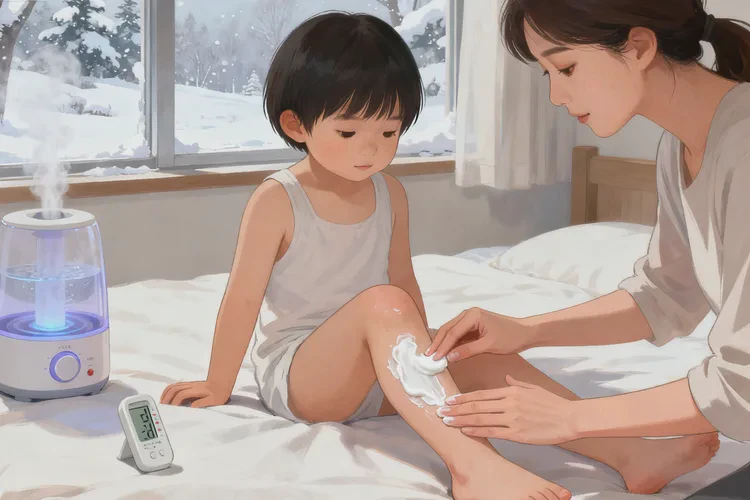 兒童大腿上經(jīng)常長濕疹可以治愈嗎(圖1)