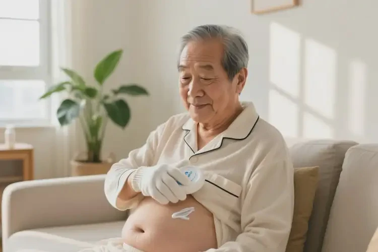 老人肚子上經(jīng)常起濕疹可以治好嗎(圖4)