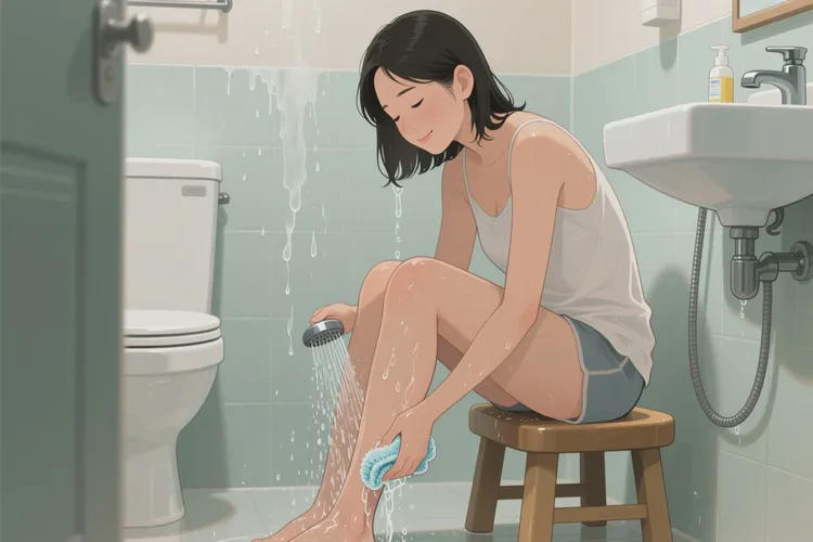 女人小腿經(jīng)常長(zhǎng)濕疹能靠自己自愈嗎(圖1)