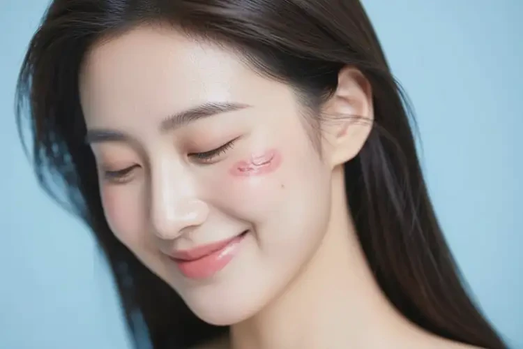 女生脸上起湿疹可以治好吗(图1)