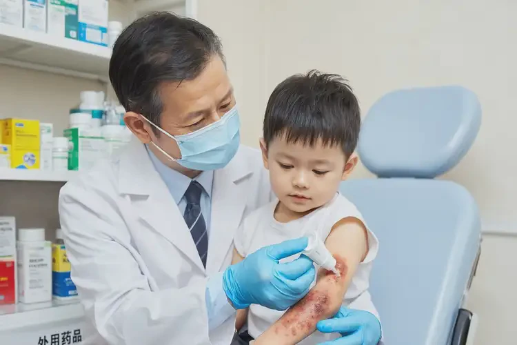 幼兒手臂上長濕疹可以治好嗎(圖3)