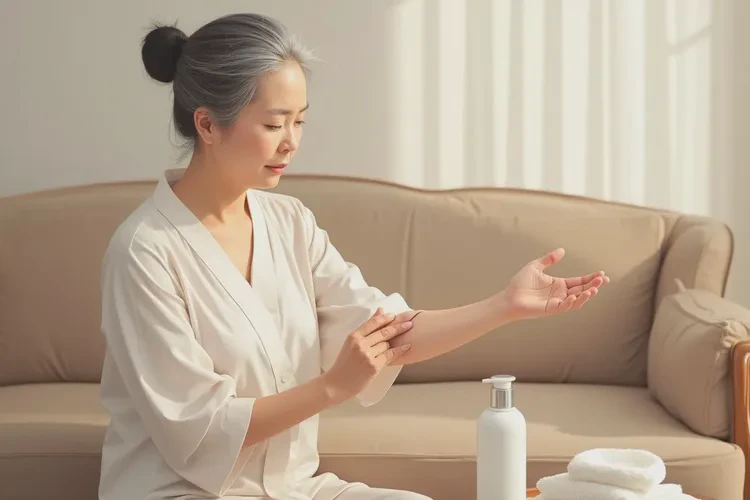 老年人手臂上經(jīng)常起濕疹能靠自己自愈嗎(圖1)