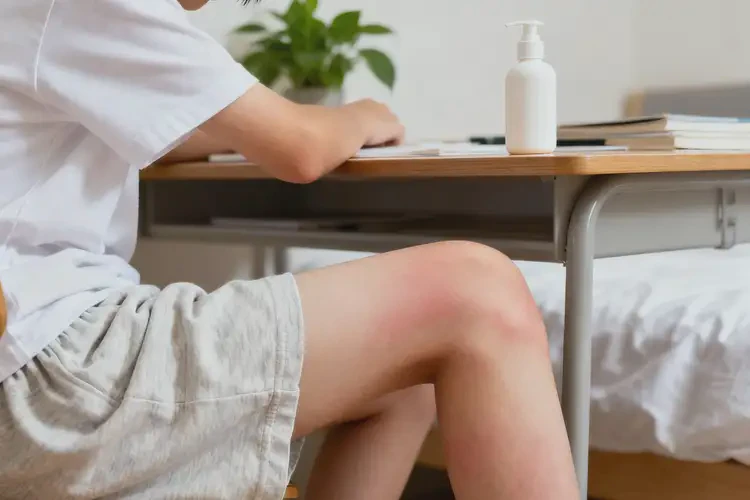 中學(xué)生大腿長(zhǎng)濕疹可以治好嗎(圖4)