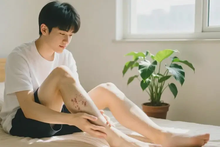 大學(xué)生大腿出現(xiàn)濕疹可以治好嗎(圖4)