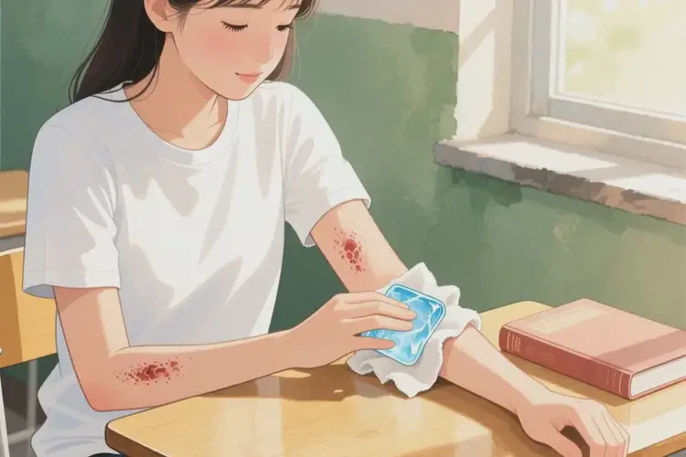 大學(xué)生手臂經(jīng)常起濕疹可不可以根治(圖3)