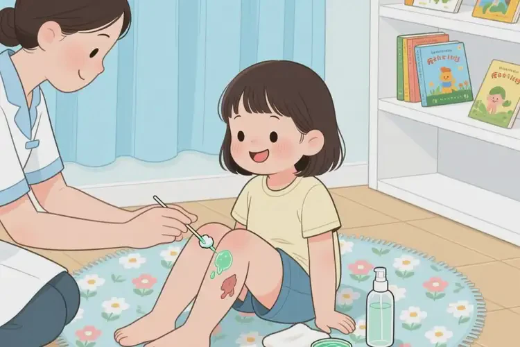 小孩大腿長濕疹可以治好嗎(圖2)