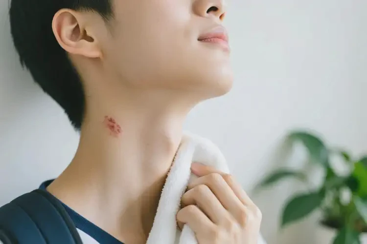 大學(xué)生脖子出濕疹可以治好嗎(圖3)