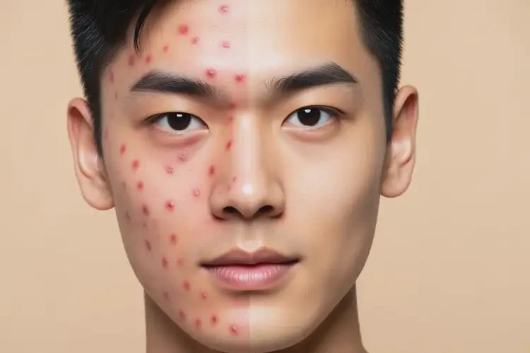 男生臉上經(jīng)常起濕疹可以治好嗎(圖4)