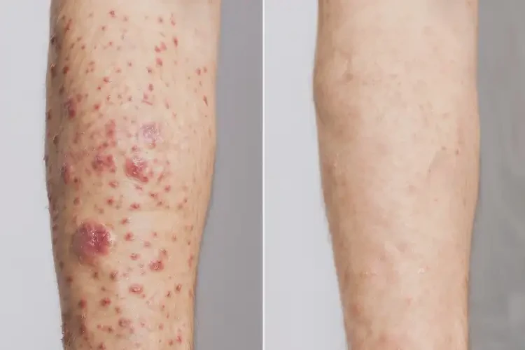 男性手臂容易起濕疹可以治好嗎(圖1)