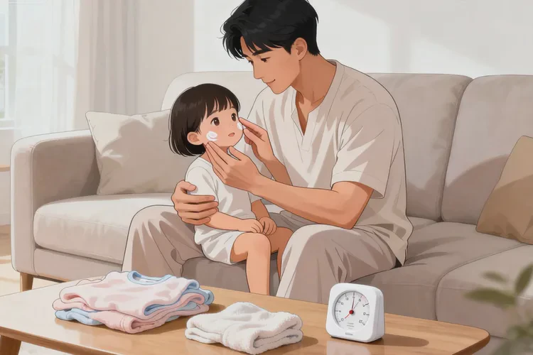 孩子面部偶爾起濕疹可以治愈嗎(圖3)