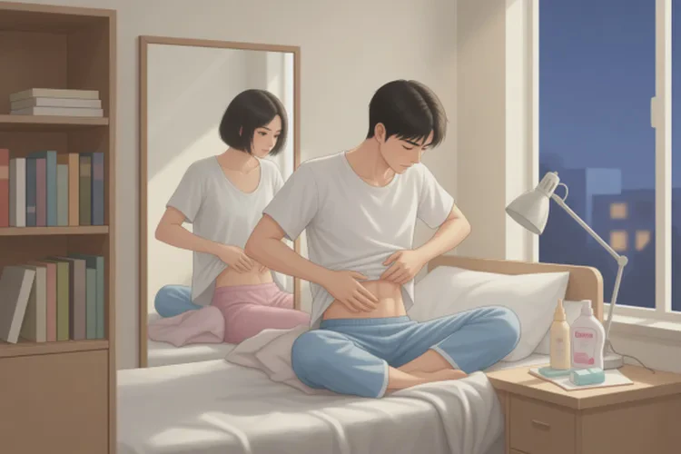 大學(xué)生肚子偶爾長濕疹能靠自己自愈嗎(圖4)