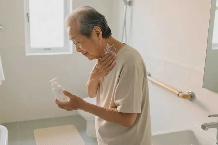 老年人脖子长湿疹能靠自己自愈吗(图1)