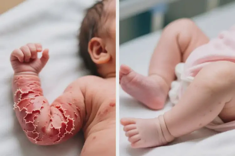 嬰幼兒四肢起濕疹可以治好嗎(圖1)