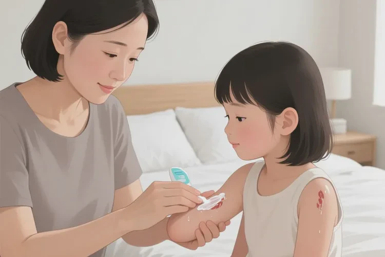 少兒手臂偶爾起濕疹可以治愈嗎(圖1)