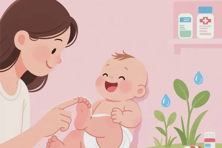 寶寶腳上經(jīng)常長濕疹可以治好嗎(圖3)