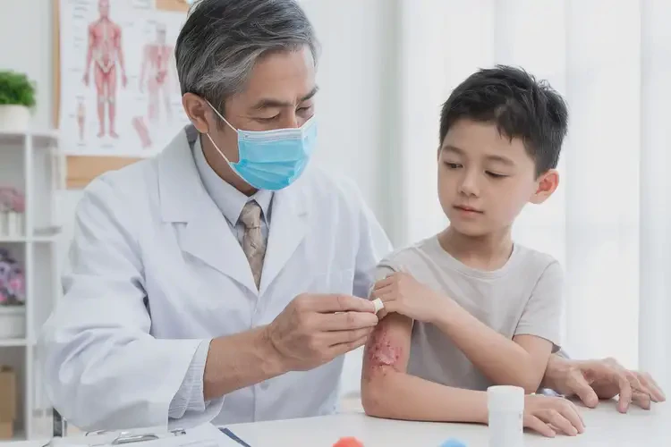 孩子屁股上出現(xiàn)濕疹可以治好嗎(圖3)