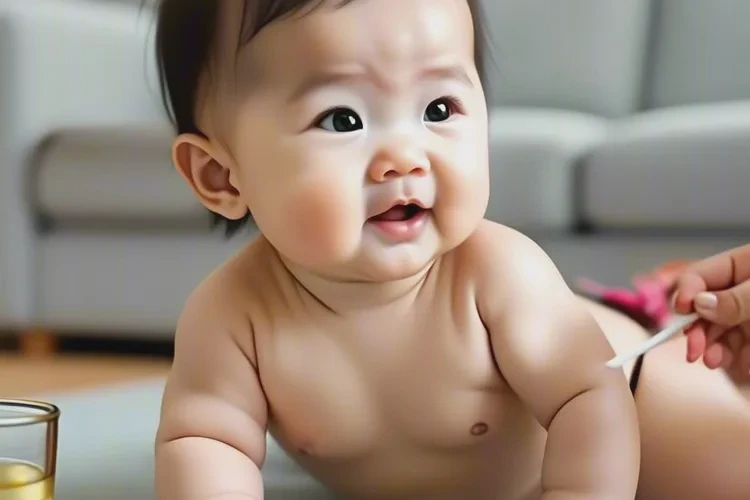 寶寶屁股出現(xiàn)濕疹可以治愈嗎(圖2)