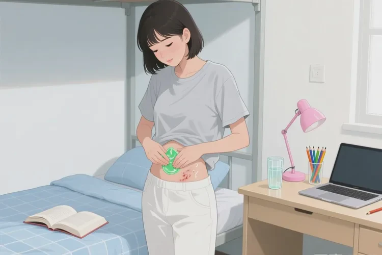 大學生肚子上經常起濕疹能靠自己自愈嗎(圖1)